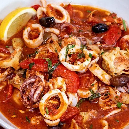 Seafood cioppino